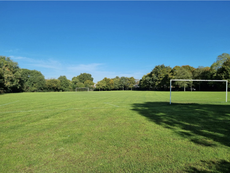 Richmond Council is proposing two additional pitches and upgraded facilities at Hampton Common, with priority access for girls’ and women’s football teams (credit: Richmond Council).