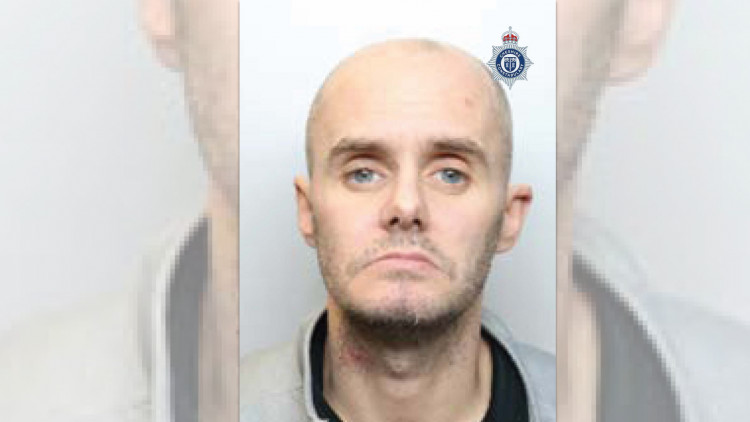 Damian Ormiston from Stockport has been sentenced to 2 years and 8 months in prison for his involvement in a burglary in Wilmslow (Image - Cheshire Police)