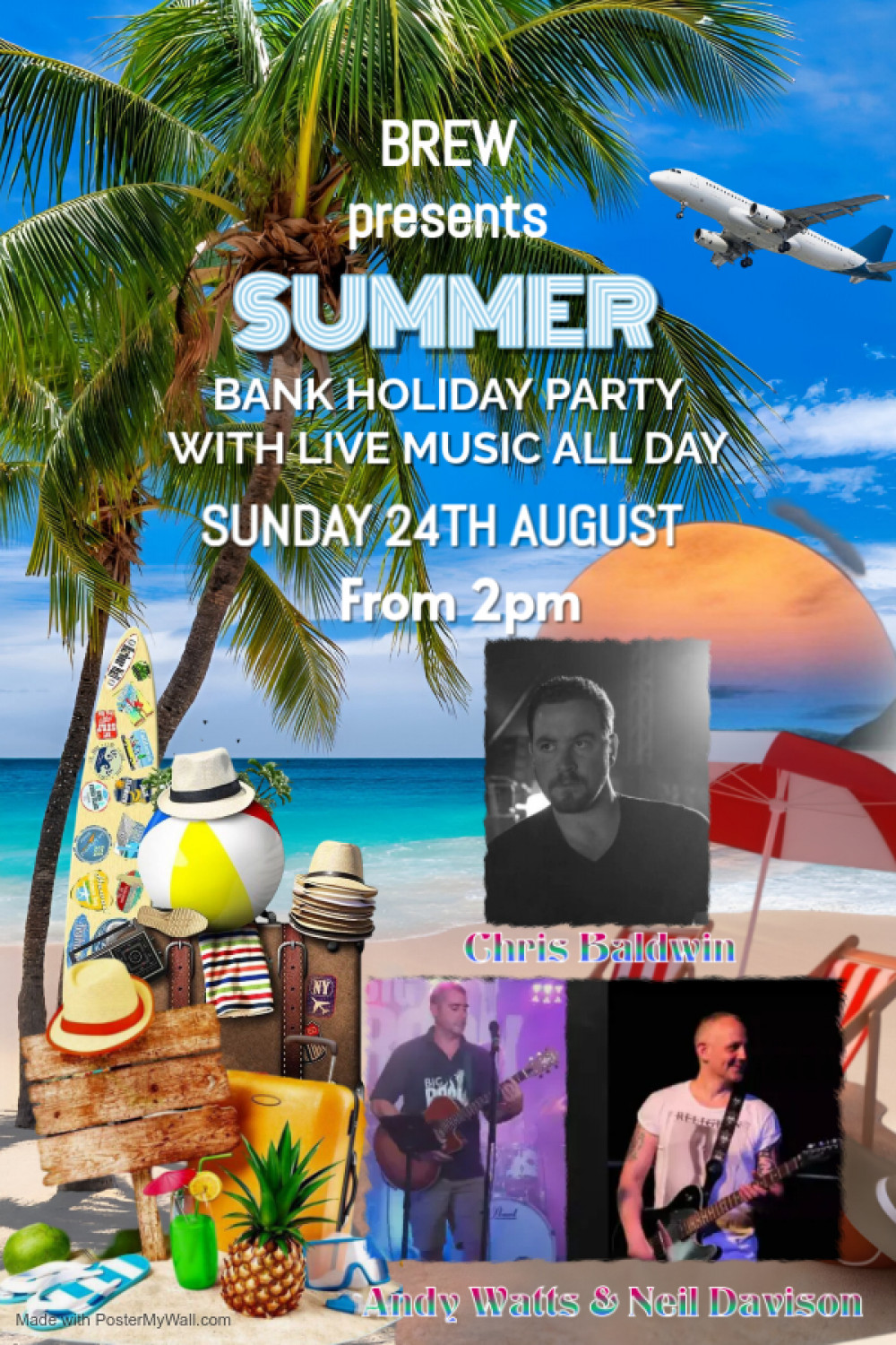 Summer Bank Holiday Party with Live Music