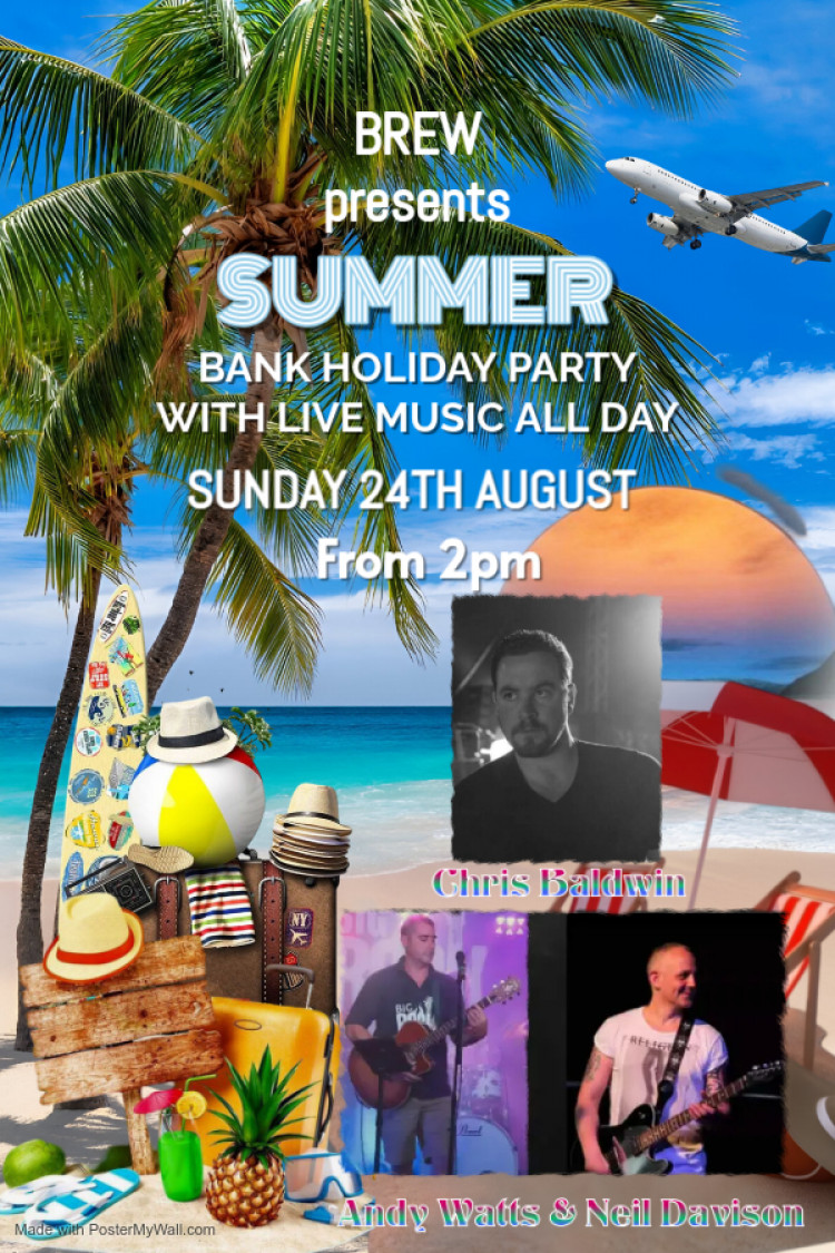Summer Bank Holiday Party with Live Music