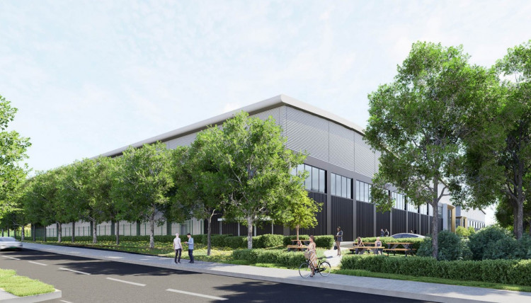 A computer-generated image showing how the new development at Starwood House in Letchworth could look. Credit: Wrenbridge/CMP
