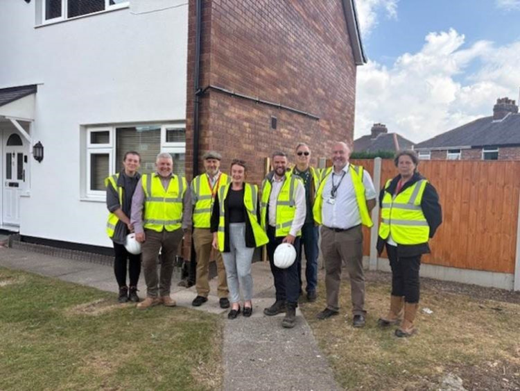Essential energy efficiency work is getting underway at some council homes in Stoke-on-Trent. (Stoke-on-Trent City Council)