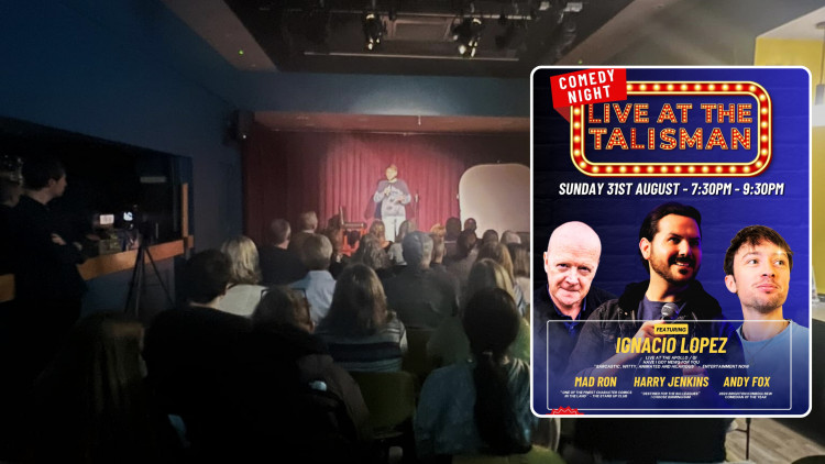 Tickets are now available for the Talisman Theatre's comedy night!