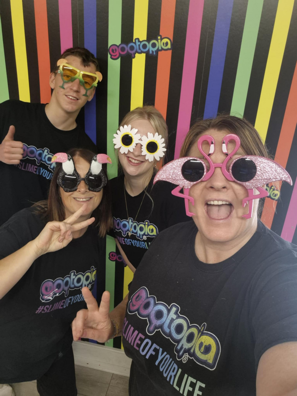 Helen Wilson (right), has employed a team of 12 staff members in Nantwich (Gootopia). Helen Wilson (right), has employed a team of 12 staff members in Nantwich (Gootopia).