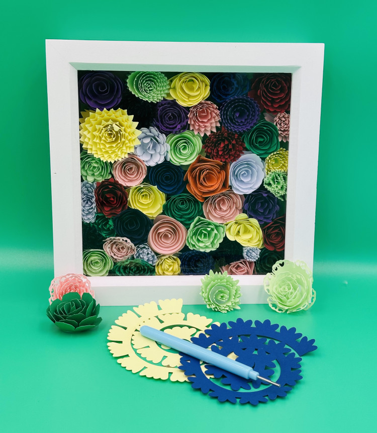 3D Floral Frame Workshop 3D Floral Frame Workshop
