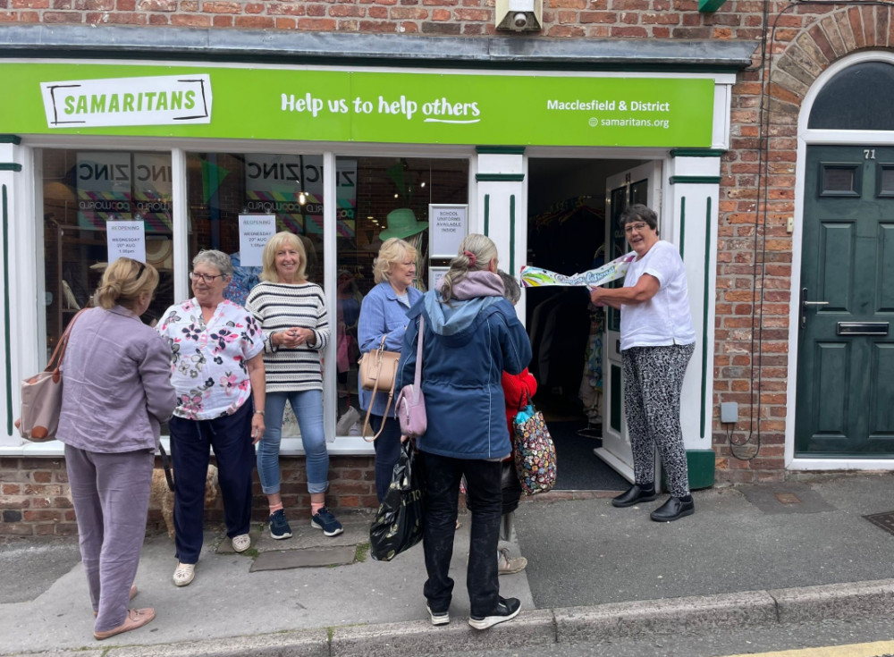 The Samaritans shop on Pickford Street is back open (Credit: Samaritans)