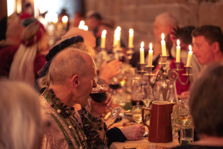 The King James I Banquet returns to Lord Leycester on Saturday, 27 September  (image via Cutler Visual)