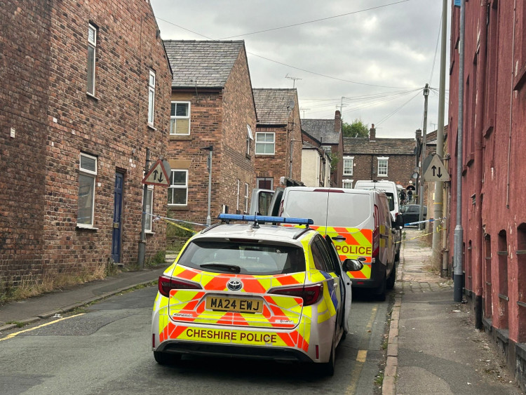 Police in Macclesfield have launched a murder investigation (Credit: Nub News)