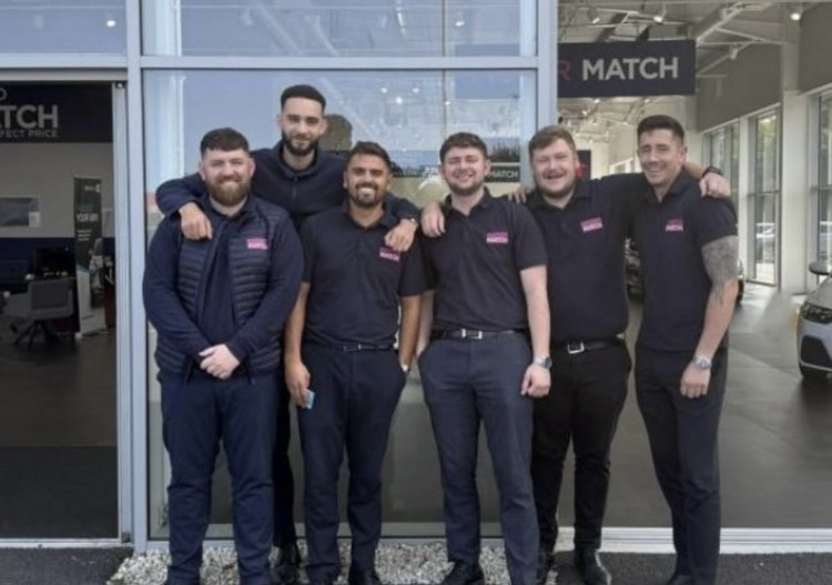 The Motor Match Chester team. (Swansway)