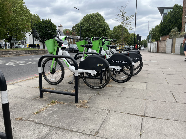 Richmond Council leader Gareth Roberts critiques hireable e-bikes, balancing benefits against parking issues (credit: Cesar Medina).