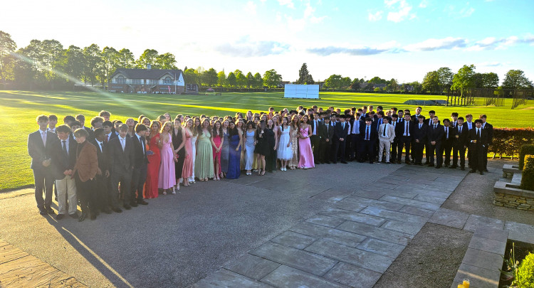Congratulations to the 2025 cohort of Oakham School with excellent GCSE results (Photo: Oakham School)