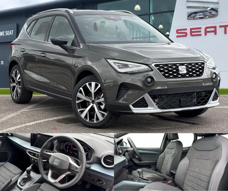 Our Motors Parter at Crewe SEAT is delighted to bring you this brand-new SEAT Arona as their Car of the Week (Swansway).