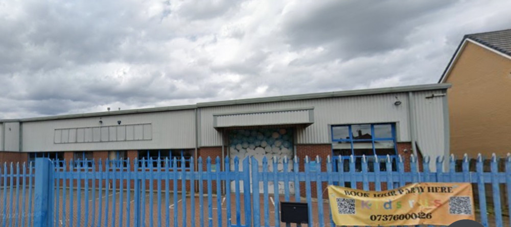 The building on Arisdale Avenue. 