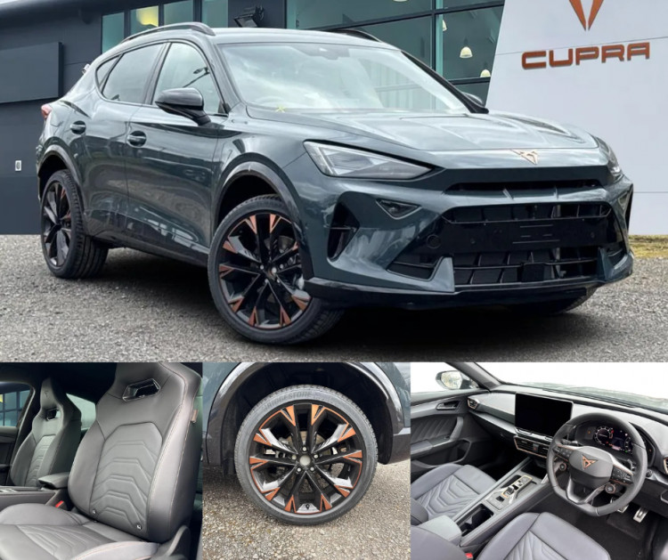 This brand-new CUPRA Formentor is the Car of the Week. (Image: Swansway Group)