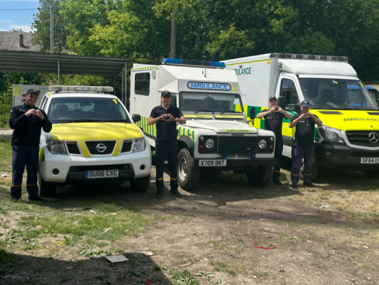 A woman from Wells exceeded her fundraising target in under seven days to fund medical supplies for Ukraine, collecting over £2,000.