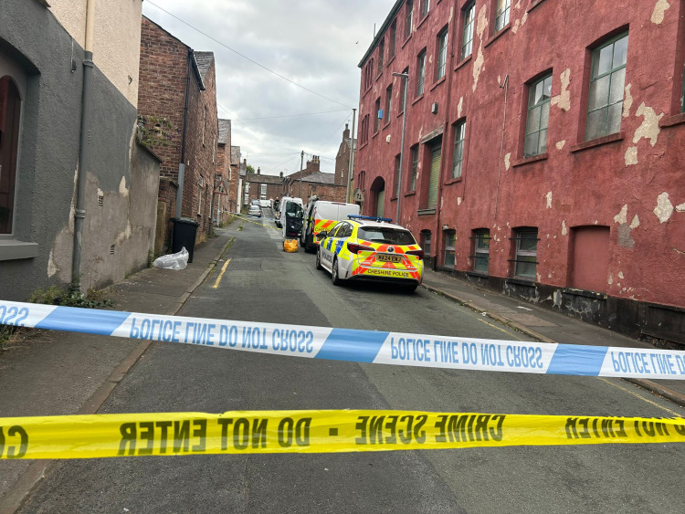 A woman has been charged with the murder of a man in Macclesfield (Credit: Nub News)
