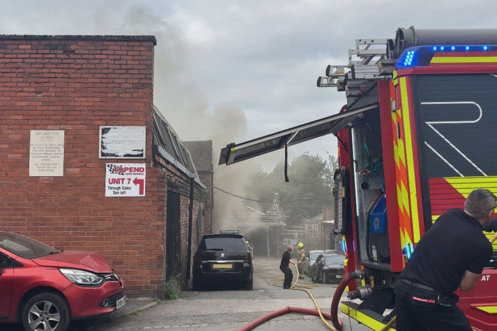 Crews responded to the fire on Thursday morning. (Nub News)