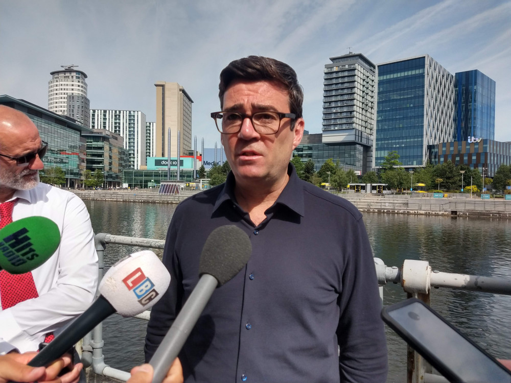 Andy Burnham has reacted to the High Court ruling that asylum seekers could not be housed at the Bell Hotel in Epping (Image - LDRS) Andy Burnham has reacted to the High Court ruling that asylum seekers could not be housed at the Bell Hotel in Epping (Image - LDRS)