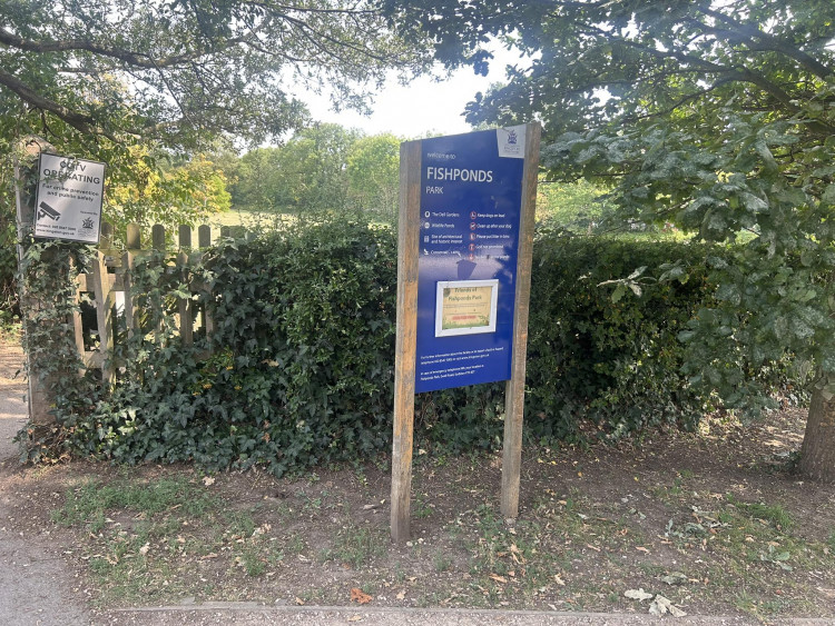 The girl was sexually assaulted in Surbiton's Fishponds Park on Thursday (Credit: Tilly O'Brien)