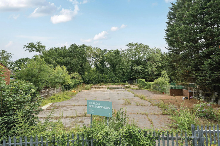 The site of the former Meals-on-Wheels operation is up for sale again