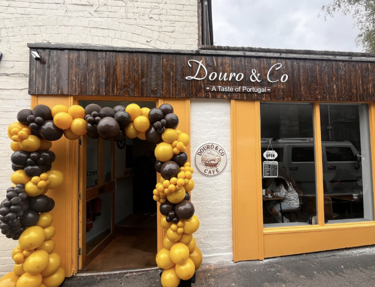 Douro & Co, a new Portuguese cafe in Leamington Spa opened this weekend (image via Nadia Sayed)