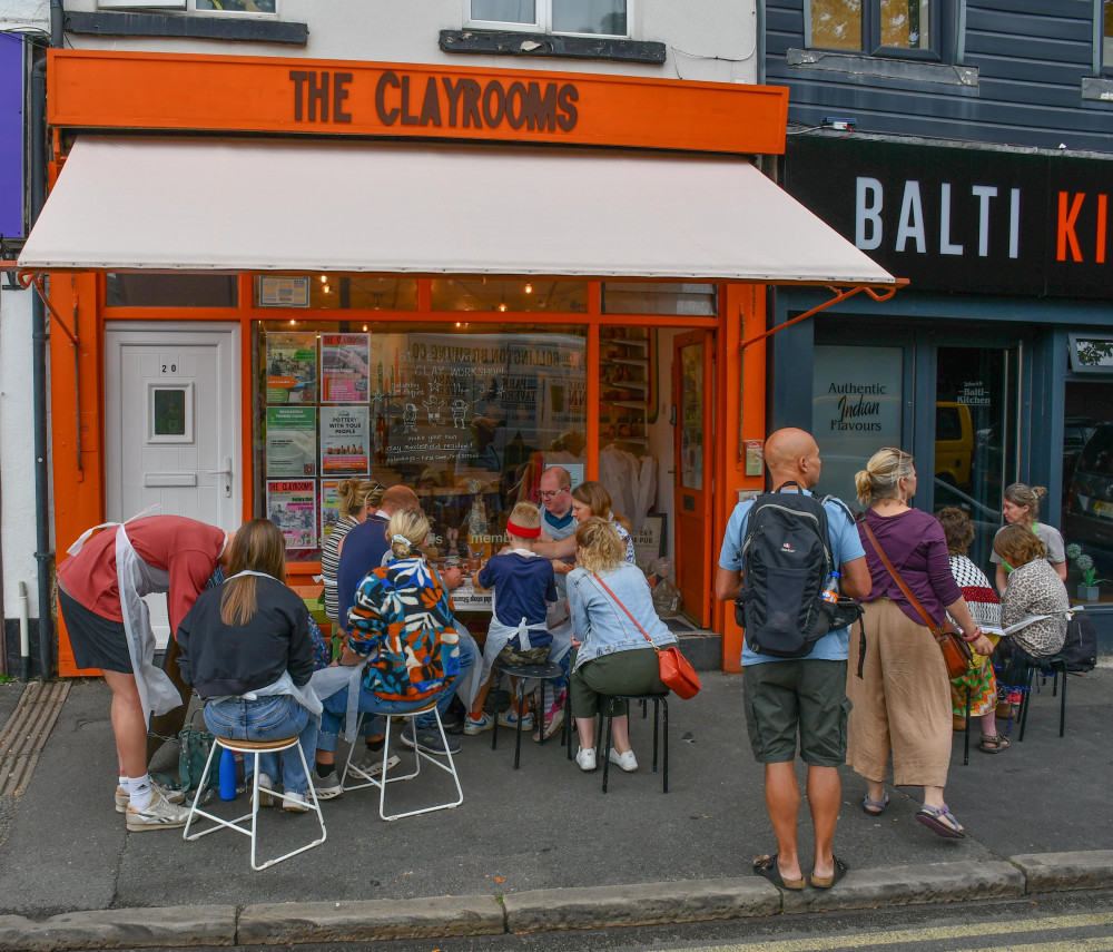 Pottery workshop at The Clay Rooms (Credit: Jay Zjawinski)