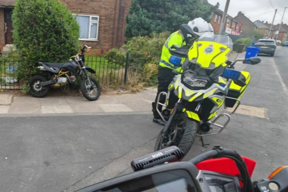 Staffordshire Police seized 25 vehicles in an operation last week. (Staffordshire Police)