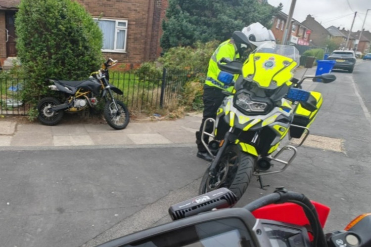Staffordshire Police seized 25 vehicles in an operation last week. (Staffordshire Police)