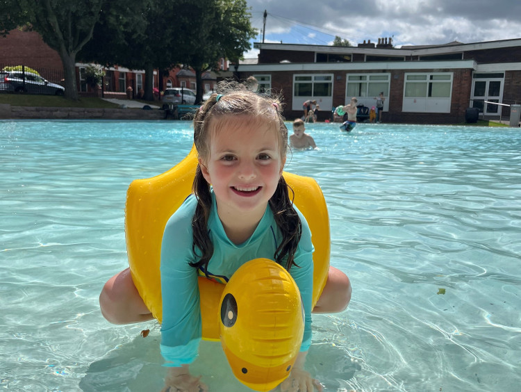 Congleton Paddling Pool will soon close for the season (Credit: CTC)