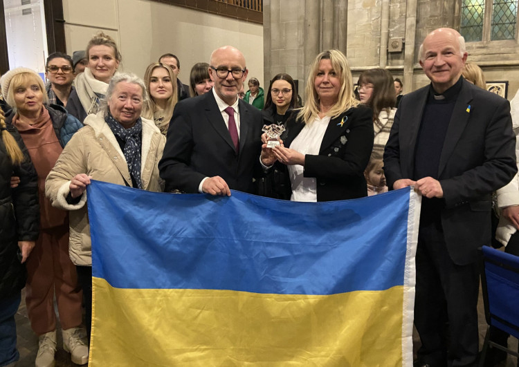 MP Matt Western reflects upon resilience and local support this Ukrainian Independence Day (image via Matt Western)