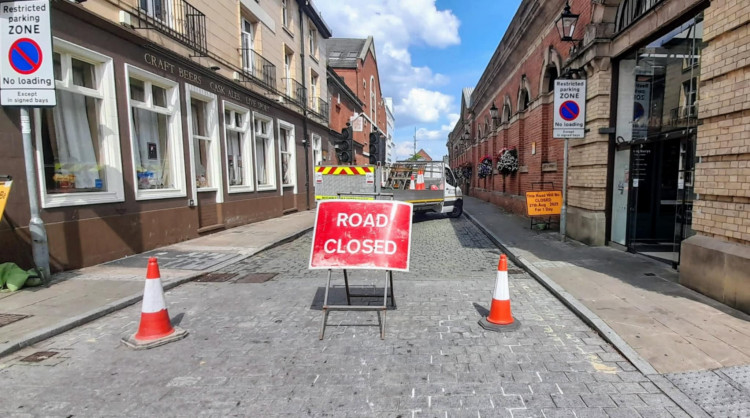 On Sunday 24 August, a man driving a white Volkswagen Taigo chose to ignore a road closure sign for Hill Street and Heath Street, while the Discover Crewe-on-Sea was taking place in Lyceum Square (Nub News).