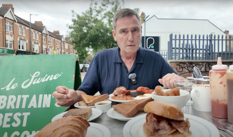 Renowned food reviewer Gary Eats awarded Richmond’s Le Swine café a perfect 10-star rating (credit: Gary Eats/YouTube).