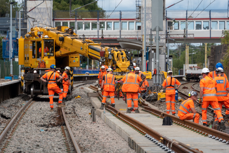 Network Rail has invested over £8.5 million in improving the network in Cheshire (Credit: Network Rail)