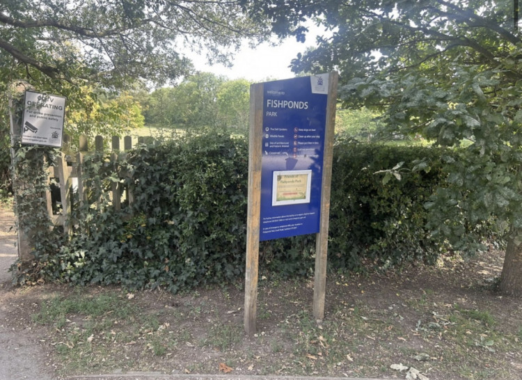 The incident took place in Surbiton’s Fishponds Park (Credit: Tilly O’Brien)
