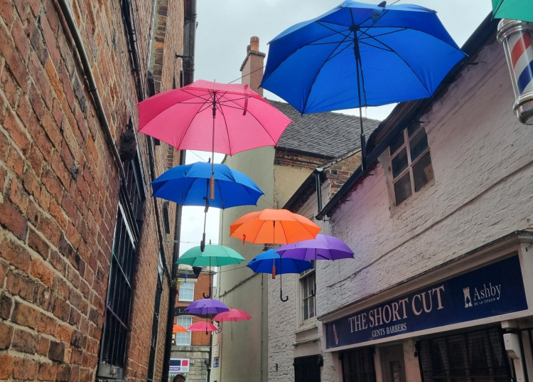 Love Ashby have shared their disappointment after their stunning display in Mill Lane Mews was vandalised (Photo: Grace Kennington)