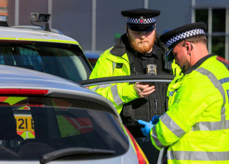 Officers were deployed to Manchester Road between Reddish and Heaton Chapel following reports from residents (Image - GMP)