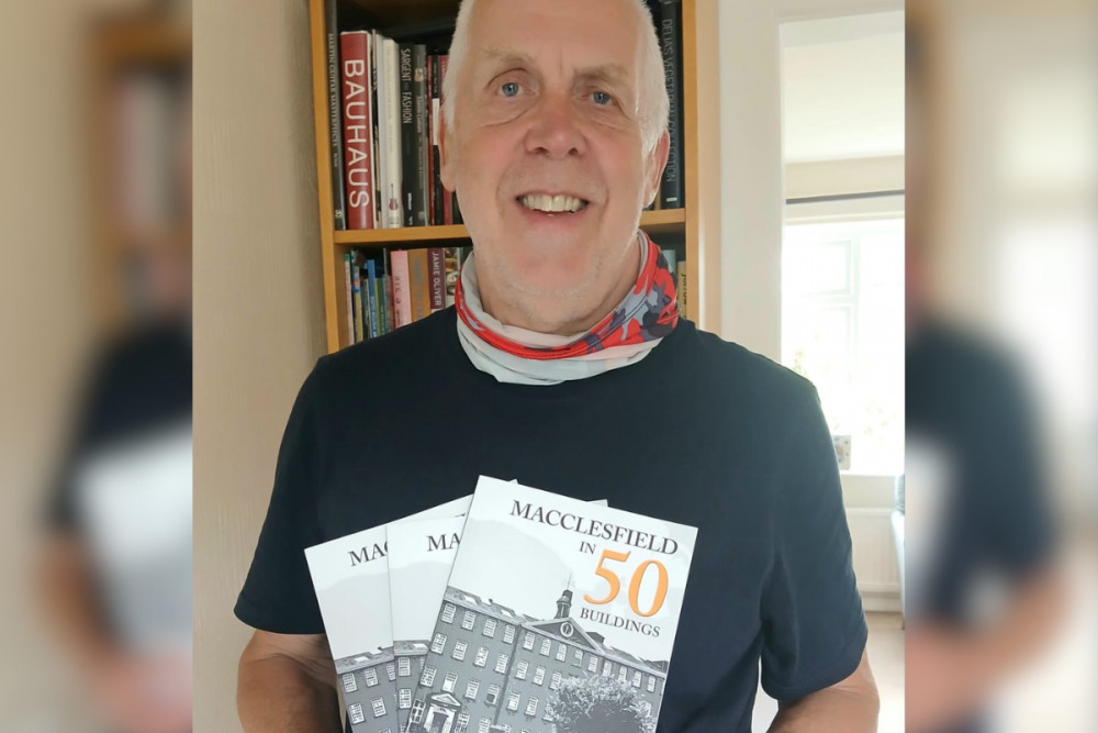 Macclesfield in 50 Buildings is the first book by Ian Tatlock (Credit: Ian Tatlock)