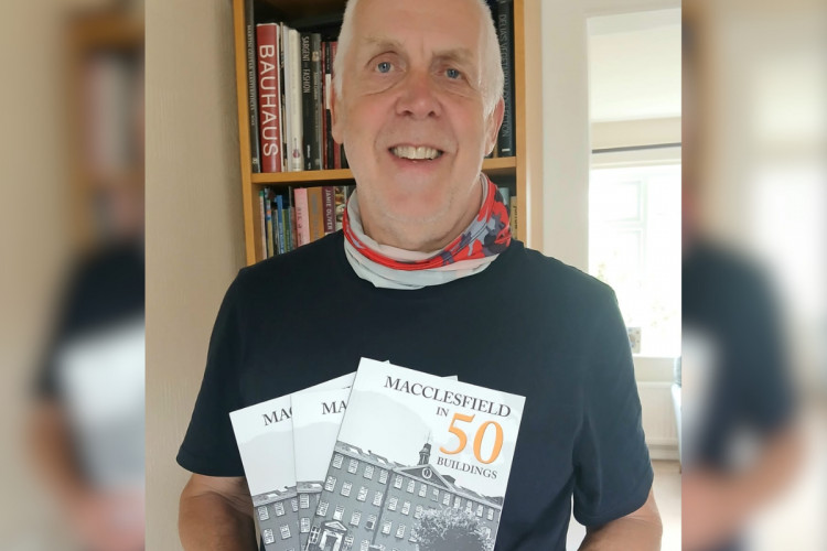 Macclesfield in 50 Buildings is the first book by Ian Tatlock (Credit: Ian Tatlock)