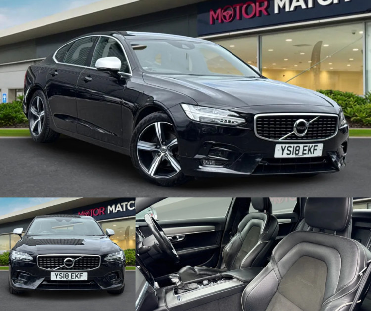 This Volvo S90 is available at Motor Match Stoke. (Swansway)