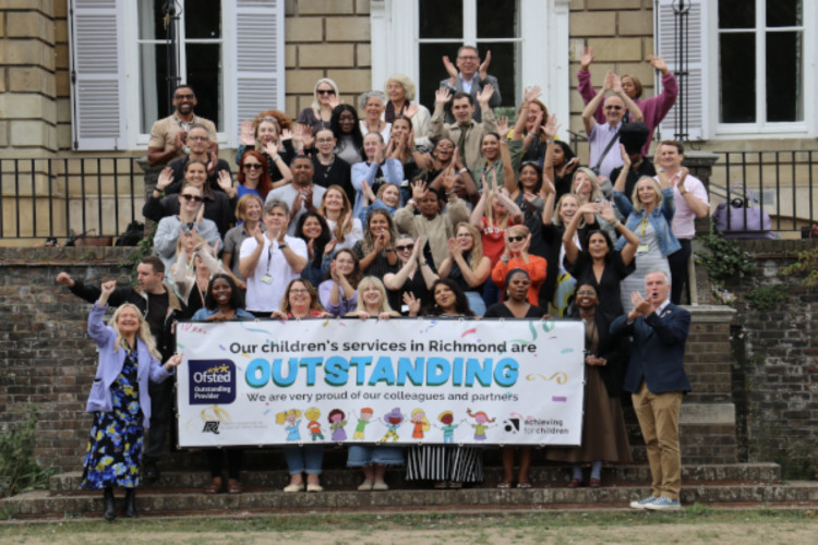 Richmond has been ranked among the country’s best for supporting children and families by Ofsted (credit: Richmond Council).