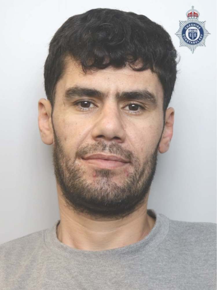 Rebaz Mohammed, 37, of Derrington Avenue, Crewe, has been jailed for 11 years (Cheshire Police).