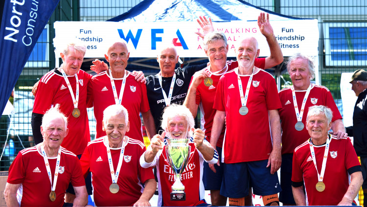 Kingston Walking Football Club (Image supplied)