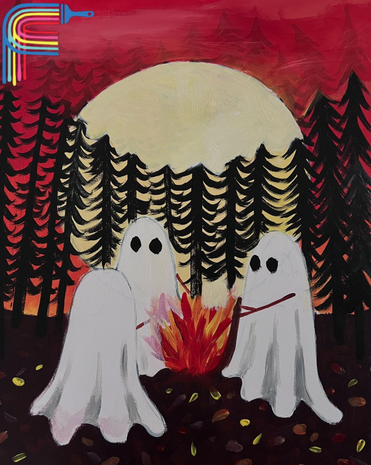 Halloween Paint and Sip by Fizzcasso Halloween Paint and Sip by Fizzcasso