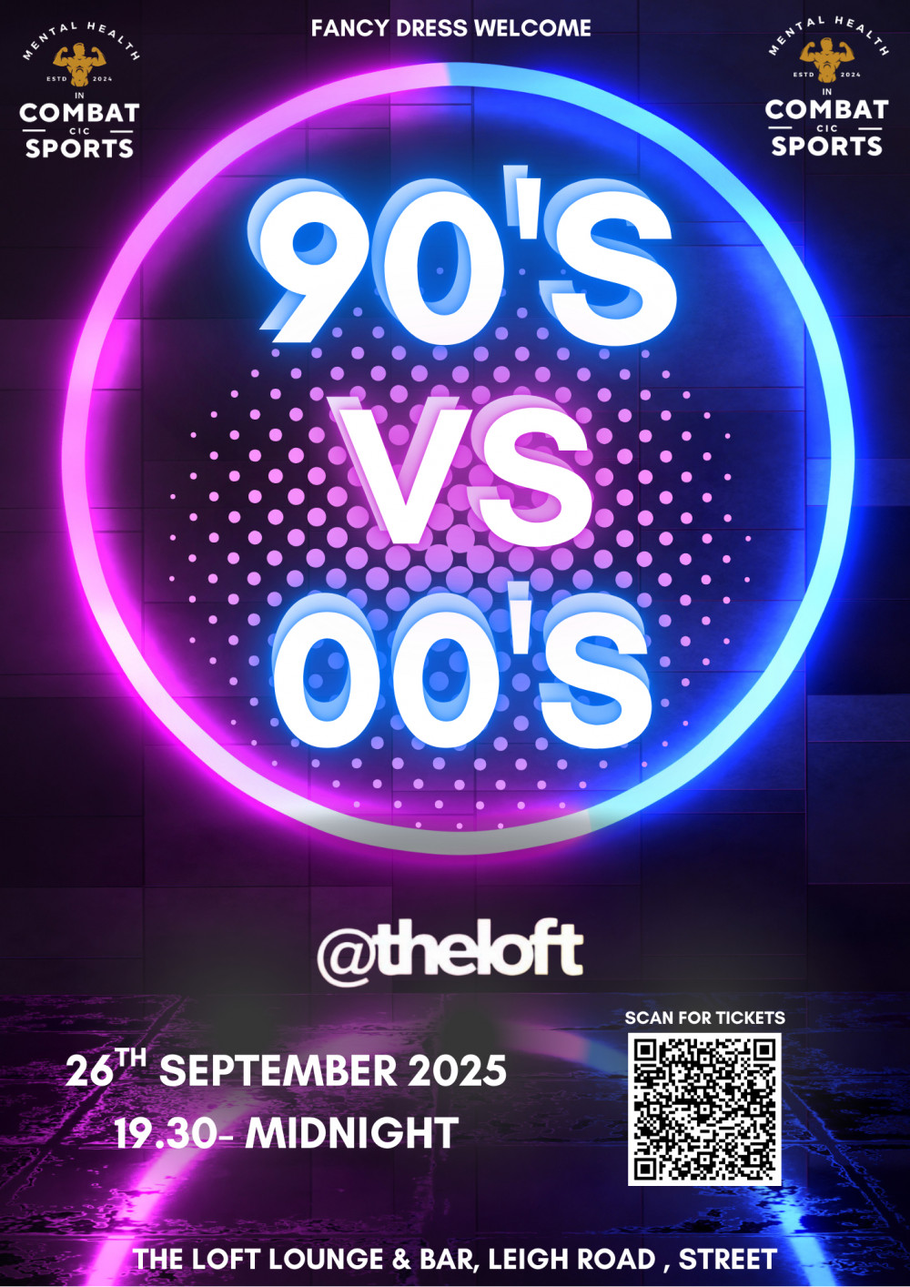 The Loft in Street to host a '90s vs 2000s party night on Friday 26 September The Loft in Street to host a '90s vs 2000s party night on Friday 26 September