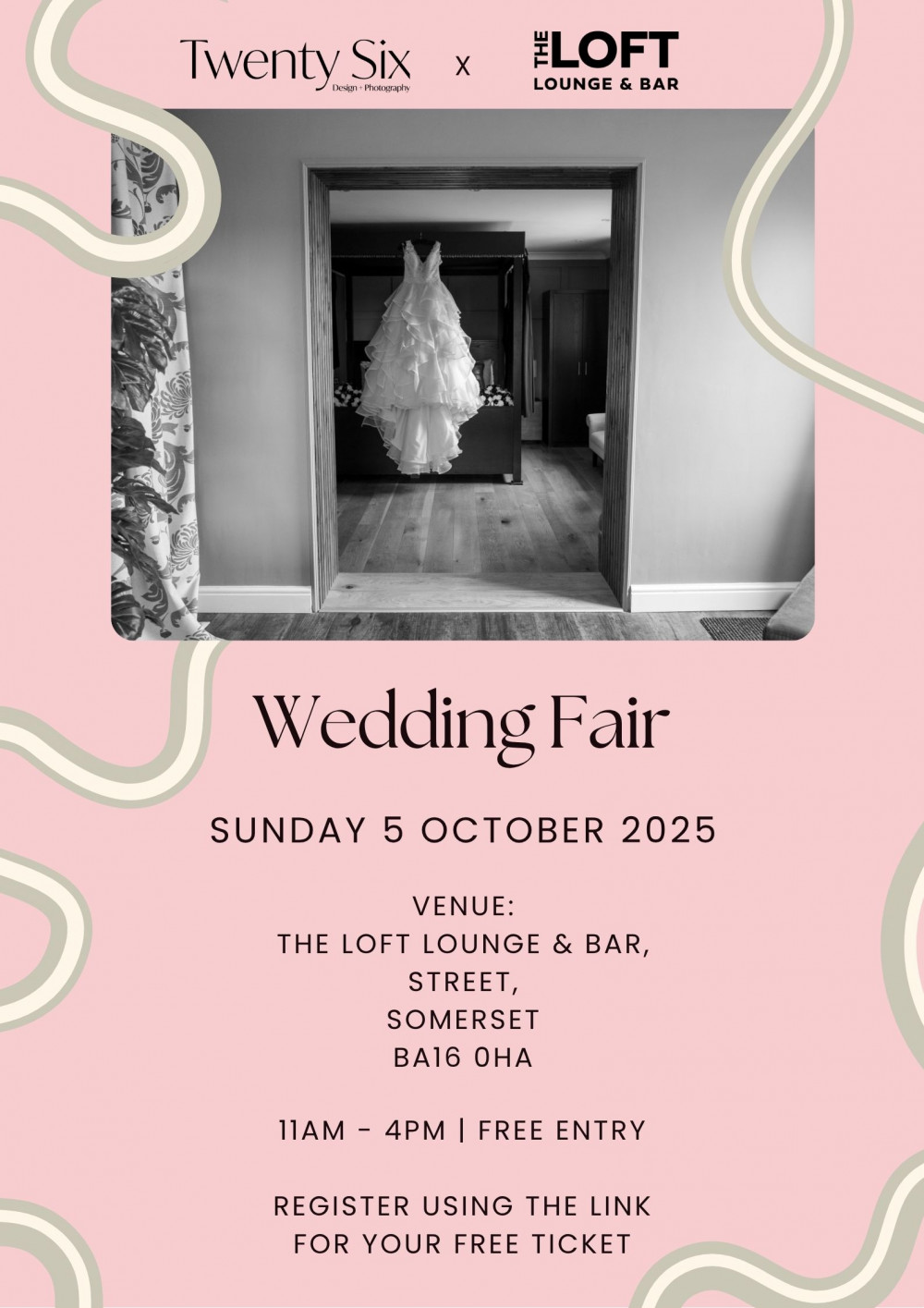 On Sunday, Fifth October, couples can attend The Loft's Wedding Fair for free from 11 AM to 4 PM On Sunday, Fifth October, couples can attend The Loft's Wedding Fair for free from 11 AM to 4 PM