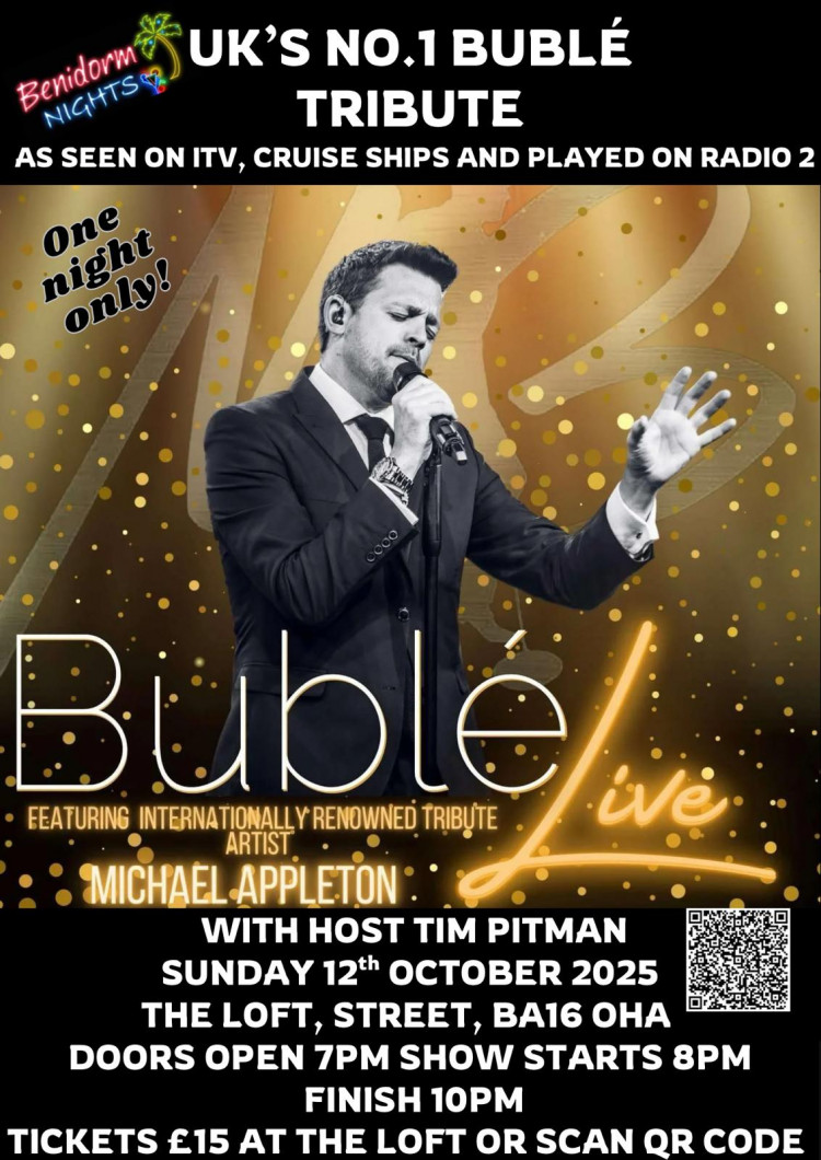 A Michael Bublé tribute by Michael Appleton will be at The Loft on Sunday, 12 October