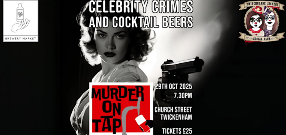 Murder on Tap Presents: Celebrity Crimes & Cocktail Beers
