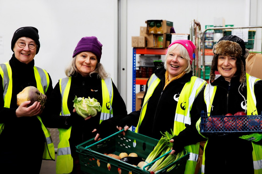 A team from FareShare South West A team from FareShare South West