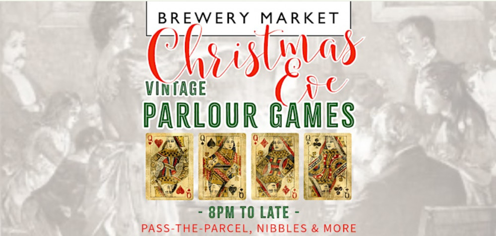 Christmas Eve; Vintage Parlour Games & Pass-the-Parcel, open to 1am. Christmas Eve; Vintage Parlour Games & Pass-the-Parcel, open to 1am.