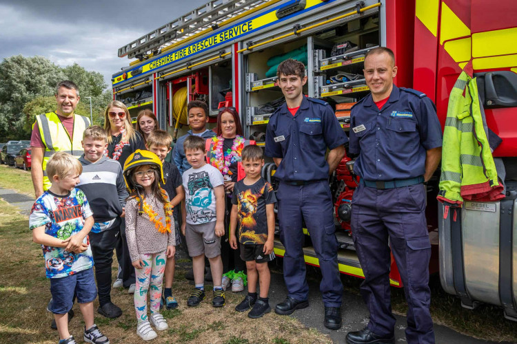 Families and young people came out in strong numbers to enjoy a new Summer Fun Day held at Crewe's Leighton Brook Park on Wednesday 27 August (Peter Robinson).